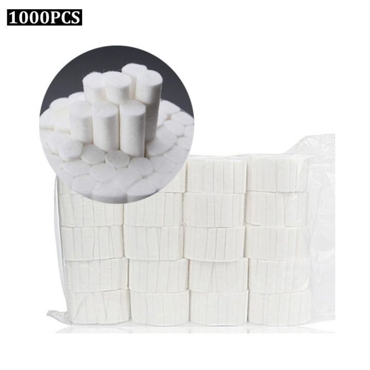 1000pcs-คลินิกทันตกรรมอุปกรณ์ทางการแพทย์ดูดซับ-cotton-rolls