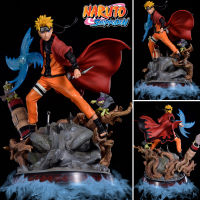 Model โมเดล Figure ฟิกเกอร์ จาก Naruto Shippuden นารูโตะ ชิปปุเดง นินจาจอมคาถา โอ้โฮเฮะ ตำนานวายุสลาตัน Ninja Naruto Uzumaki นารูโตะ อุซึมากิ สูง 30 cm Ver Anime อนิเมะ การ์ตูน มังงะ คอลเลกชัน ของขวัญ จากการ์ตูนดังญี่ปุ่น New Collection Doll ตุ๊กตา manga