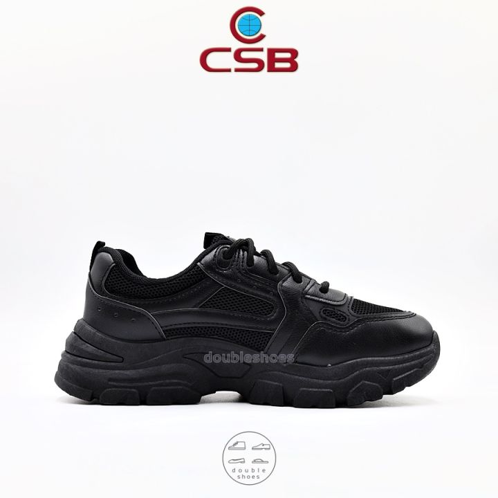 csb-รองเท้าผ้าใบ-รองเท้าออกกำลังกาย-ขาวล้วน-ดำล้วน-รุ่น-yh80063-ไซส์-37-41