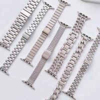 ♠◙❡ Star Light Metal Band For Apple Watch Series 49mm 38MM 42 40MM 44 41mm 45mm Strap For iWatch Ultra 8 7 6 5 4 SE 3 Women Bracelet