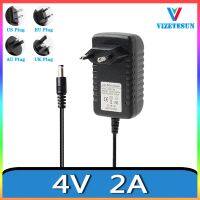 อะแดปเตอร์แปลงไฟ2A 4V 2000MA 5.5x2.1MM สายไฟที่เสถียร DC