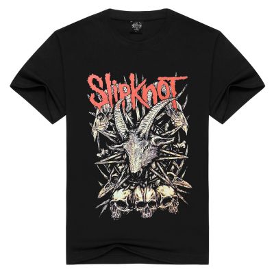 Summer Men Women Slipknots t shirt heavy metal tshirts Tops Tees T-shirt Men Rock band t-shirts Plus Size men tshirt clothing