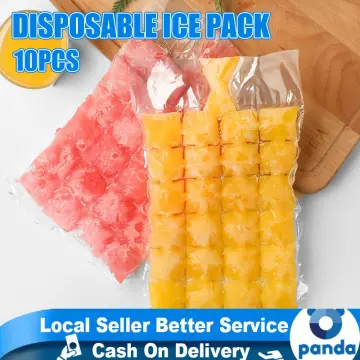 Disposable Ice Bag, Self-sealing Edible Frozen Ice Cube Tray, Ice Box,  Household Ice Grid Bag