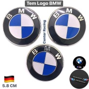 Tem nhôm logo BMW - Center Racing