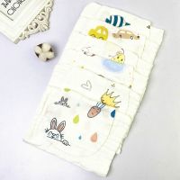 ♕☁ 4 Layers Baby Sweat Towel Kids Wash Cloth Newborn Infant Cotton Towel Perspiration Absorption For Boys Girls Baby Accessories