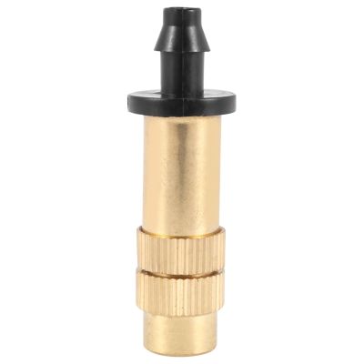 30Pcs Watering Nozzle Adjustable Copper Irrigation Water Fog Sprinkler Head Mini Misting Greenhouse Accessories