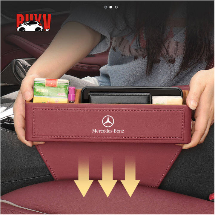 BuyV Car Seat Organizer กล่องเก็บของรอยแยก Seat Gap Slit Filler Holder ...