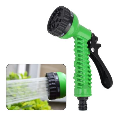 High Pressure Power Washer Garden Water Spray Lawn Sprinkler Car Wash Water Gun Ajustable Hose Nozzles Multifunctional 7 Pattern