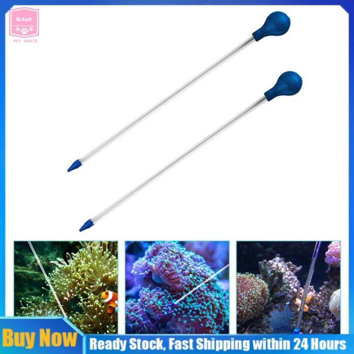 thumbnail image 2 of Kisangel 4pcs Fish Feeder Spot Feeder Tube Aquarium Fish Tank Supplies Reef Feeding Tool 2 of 14
