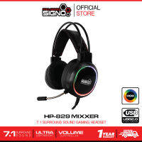 SIGNO 7.1 Surround Sound Gaming Headphone รุ่น MIXXER HP-829 (หูฟัง เกมส์มิ่ง)