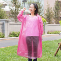 【cw】1Pcs Emergency Rain Coat Poncho Hiking Camping Hood Motorcycle Raincoat Gears Raincoats ！