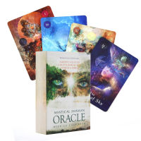 YC [สต็อก] 64Pcs Mystical Shaman การ์ด Oracle Deck ภาษาอังกฤษลึกลับ Fate Divination Tarot เกมส์กระดานบัตรสำหรับปาร์ตี้ครอบครัว