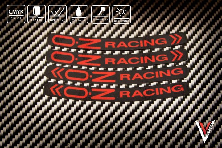 สติ๊กเกอร์ Sticker ขอบล้อ Oz Racing 224