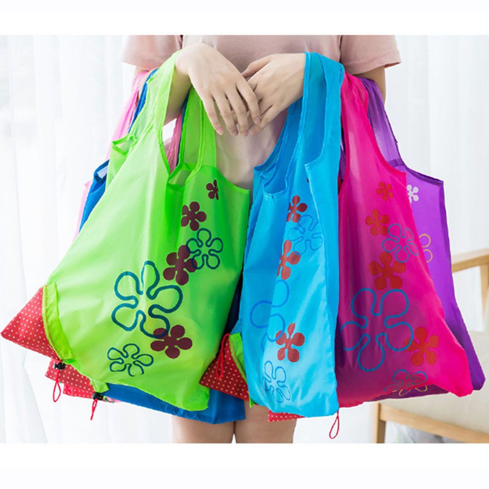 Fashion Eco Handbag Strawberry Foldable Shopping Bags Reusable Bag 8 colors Hot 