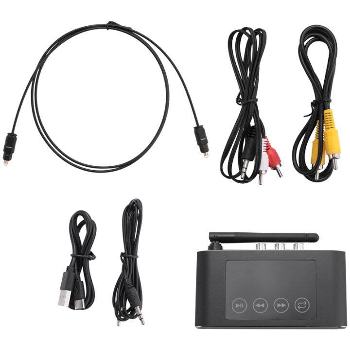 Digital to Analog Audio DAC Converter Optical Coaxial to 3.5MM AUX RCA