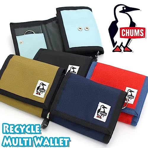 chums-รีไซเคิลกระเป๋าสตางค์หลายช่อง-ch60-3569ผู้ชายสีน้ำเงิน