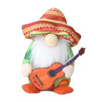 Fiesta Gnome Cinco De Mayo Tomte for Mexican Taco Tuesday Elf Dwarf Gift Nisse Home Kitchen Tiered Tray Decorations