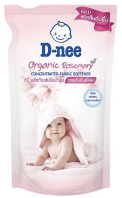 D-nee ดีนี่น้ำยาซักผ้าเด็กและน้ำยาปรับผ้านุ่มเด็ก สูตรเข้มข้น ขนาด500และ600มล แพ็ค1ถุง