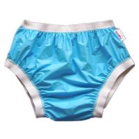 Free Shipping FuuBuu2208-BLUE-XXL Wide elastic pants/Adult Diaper/incontinence pants /Pocket diapers/Wasserdichte atmungsaktive