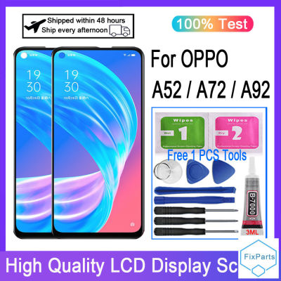 ต้นฉบับสำหรับ OPPO A52 A72 A92จอแสดงผล LCD Touch Screen Digitizer เปลี่ยน