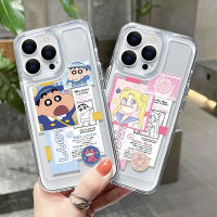 For IPhone 14 Pro Max IPhone Case Thickened TPU Soft Case Clear Case Shockproof  Cute Boy Beautiful Girl Compatible with For 13 11