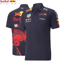 ใหม่ เสื้อโปโลแขนสั้น ลายทีมแข่งรถ F1 และเสื้อยืดโปโล สีแดง แฟชั่นฤดูร้อน สําหรับผู้ชาย และผู้หญิง 2022