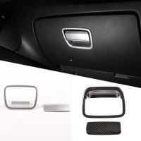 Carbon Fiber For BMW X1 E84 2011-2015 Car ABS Matte Silver Interior Suitable For Glove Cover Trim Essories