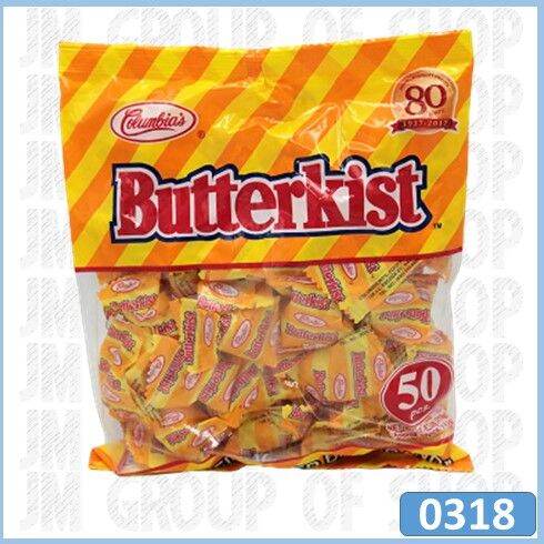 JM FG-0318 | JM Foods | Columbia Butterkist Ball Candy 50's | 210G ...