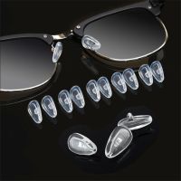 10 Pair/Bag Fashion Vision Care Silicone Eyeglass Sunglass Glasses Nose Pads On Nose Pad Massage Health Care Anti-Slip Tools