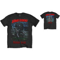 เสื้อยืด Avenged Sevenfold Buried Alive Tour 2012 100 อย่างเป็นทางการ MERCH