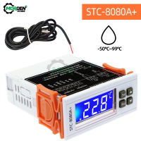 AC110-220V DC12/24V STC-8080A+ ตู้เย็นเทอร์โมสตัทควบคุมอุณหภูมิเครื่องทำความเย็นละลายน้ำแข็งตั้งเวลาโพรบเดียว-harjea4397887