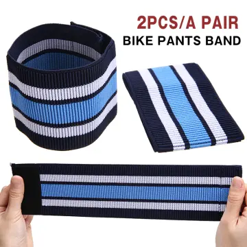 2Pair Bike Trouser Clips Lightweight Bike Trouser Clips with Reflective  Bands for Night Rides - AliExpress