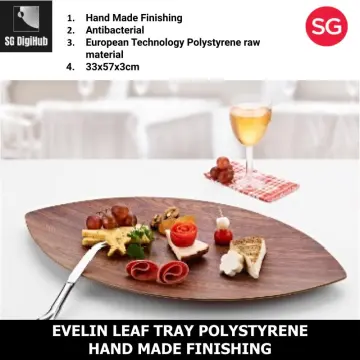 Evelin Polystyrene Rectangle Bread and Cake Tray with Lid - ToTT