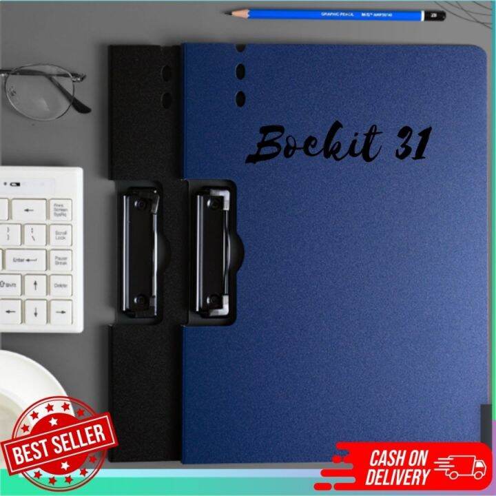 Map Jepit Clip File Clipboard Folder Dokumen A4 tipe JEPIT HORIZONTAL ...