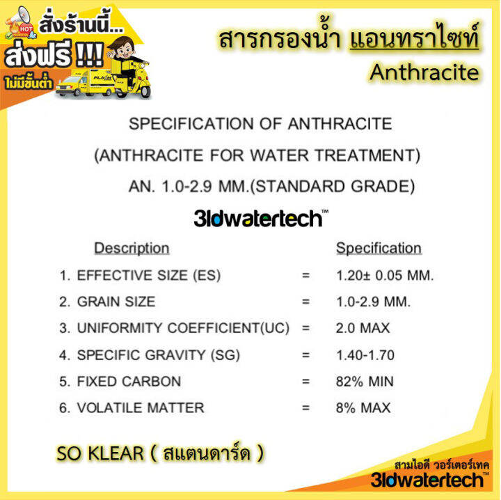 ส่งฟรี-สารกรอง-แอนทราไซท์-บรรจุ-25-40-ลิตร-ถุง-ช่วยกรองความขุ่น-จากโคลน-ตะกอน-สี-กลิ่น-น้ำดื่ม-น้ำใช้-3idwatertech-สามไอดีวอร์เตอร์เทค