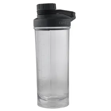 Contigo Shake & Go Fit Stainless Steel Shaker Bottle, Flash, 24 oz