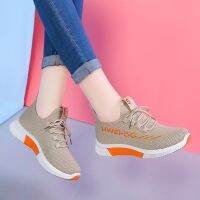 Flying sports shoes women cloth shoes women Korean fashion casual shoes running shoes