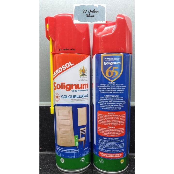 [Ready Stock] Solignum Aerosol Spray 500mL Termite Killer Anti Anay