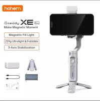 hohem iSteady XE Kit 3-Axis Gimbal Stabilizer สำหรับสมาร์ทโฟน พร้อม LED Fill Light