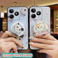 Waterproof Soft Case Phone Case For Realme C53/Narzo N53 Dirt-resistant Fashion Design protective Anti-dust Cute TPU