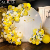 Bee Balloons Garland Arch 122pcs Honeybee Theme Party Decor Black Agate Confetti Latex Balloon Wedding Birthday Party Supplies