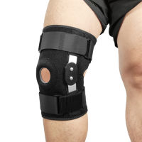 1pc Stabilizer Knee Brace Recovery Breathable Pad Adjustable Support Cycling Sports Fitness Anti Slip Pain Relief Outdoor