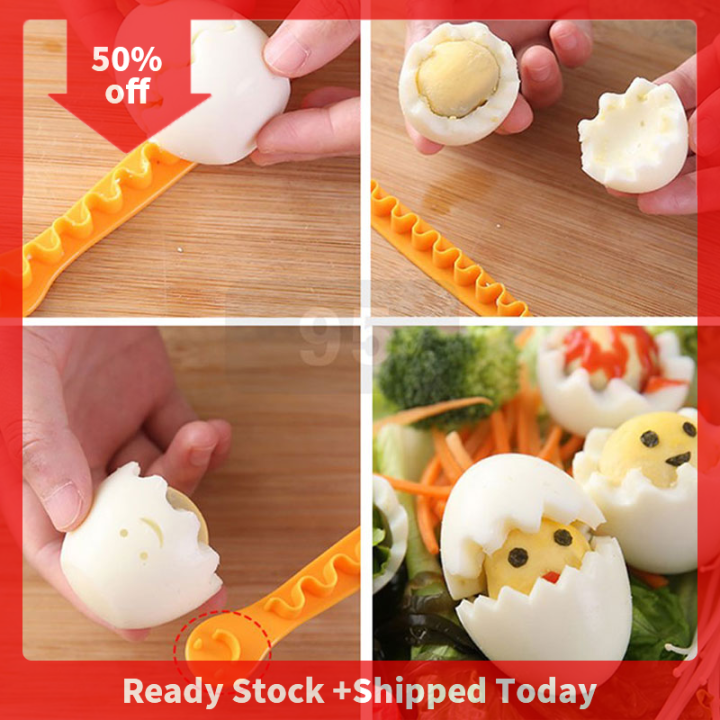pheebss-2ชิ้น-ชุดตัดแบบแฟนซีไข่สุกเครื่องตัดไข่ของใช้ในครัวเรือนต้มไข่เครื่องมือสร้างสรรค์