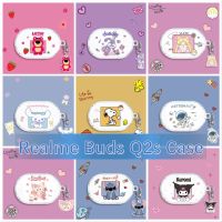 【Discount】 Transparent Cartoon Melody for Realme Buds Q2s Earphone Case Cover