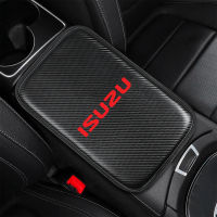 หนังรถ Center Armrest Mat Universal ภายใน Auto Cushion กล่อง Protector Pad สำหรับ Isuzu Dmax Mux Trooper