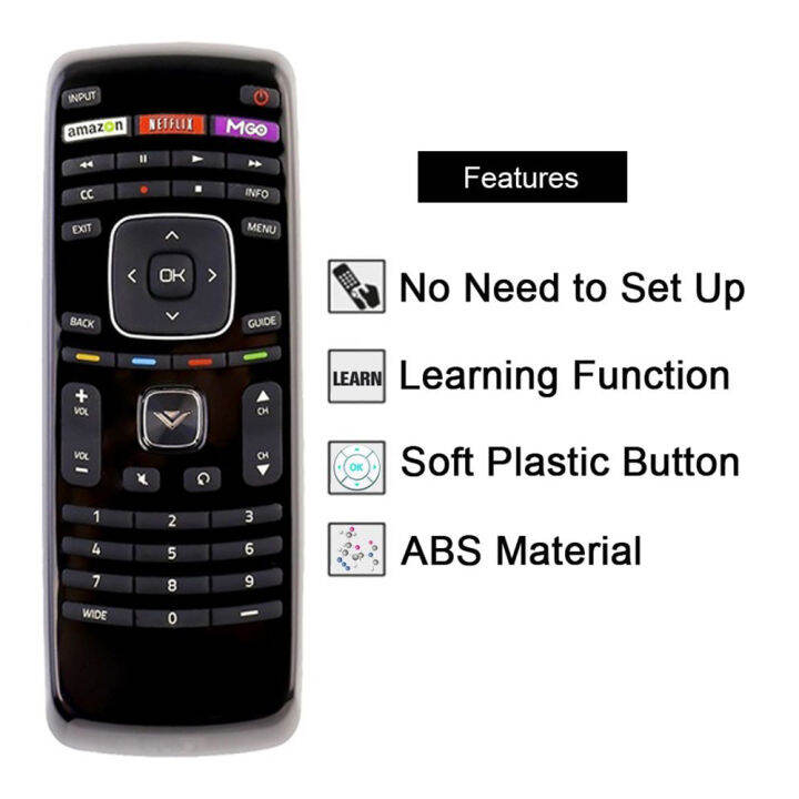 For Visio New XRT112 TV Remote Control TV E552VLE M3D470KD M3D470KDE ...