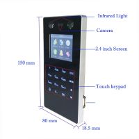 Tcp/Ip Facial Face Recognition Time Attendance Machine And Card Door Lock Access Control System Device