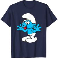 Kids T-Shirt cartoon The Smurfs graphic Tops Boys Girls Distro Age 1 2 3 4 5 6 7 8 9 10 11 12 Years