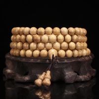 ❒▩ஐ Hubei lobular poplar 108 10MM rosary bracelet handmade Buddha beads bracelet 8MM Tibetan 12 round beads boxwood