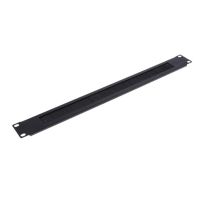 1Pcs 1U 19Inch RACK MOUNT Blanking Plate Rack การติดตั้งเครือข่ายที่ว่างเปล่าแปรงแผงตู้เซิร์ฟเวอร์